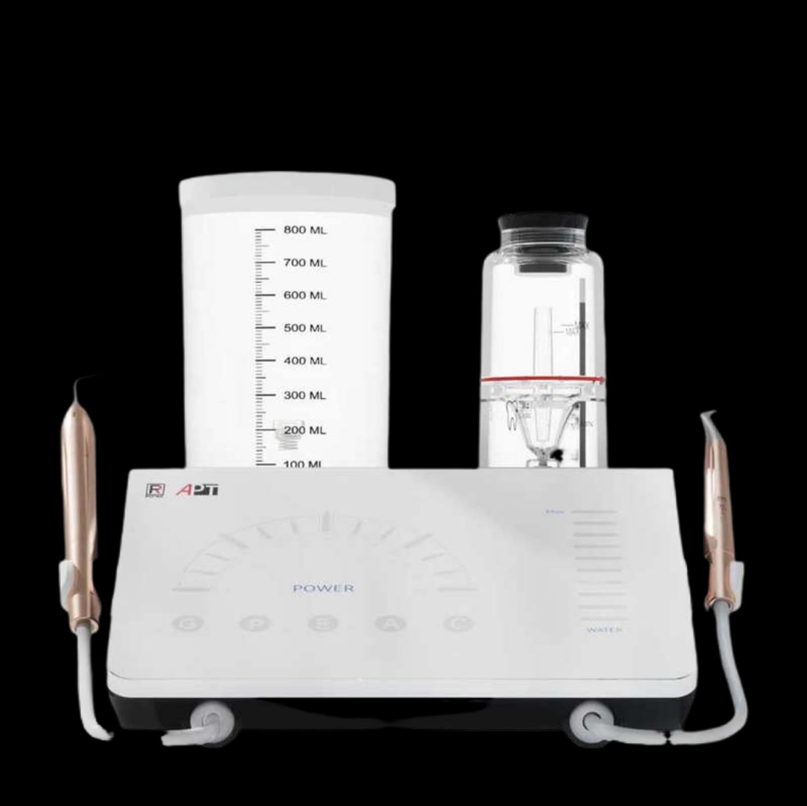 Sistema combinado ultrasonidos con aeropulidor